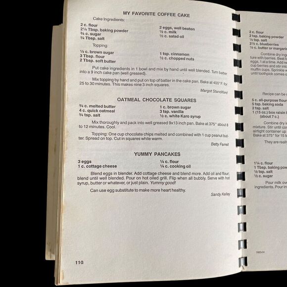 Vtg Cookbook by The Memorial Woman's Club Houston Texas 1992 Spiral 276 Pages - Picture 6 of 8